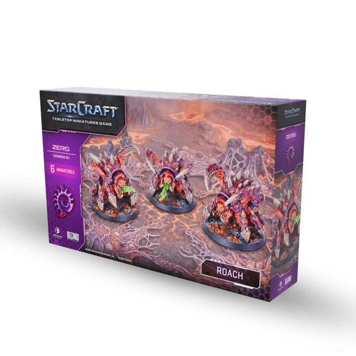 Starcraft Miniatures Games: Zerg - Roach - Expansion Set [PRE-ORDER]