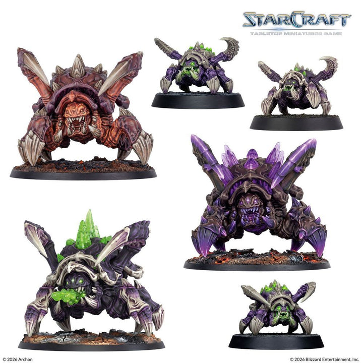 Starcraft Miniatures Games: Zerg - Roach - Expansion Set [PRE-ORDER]