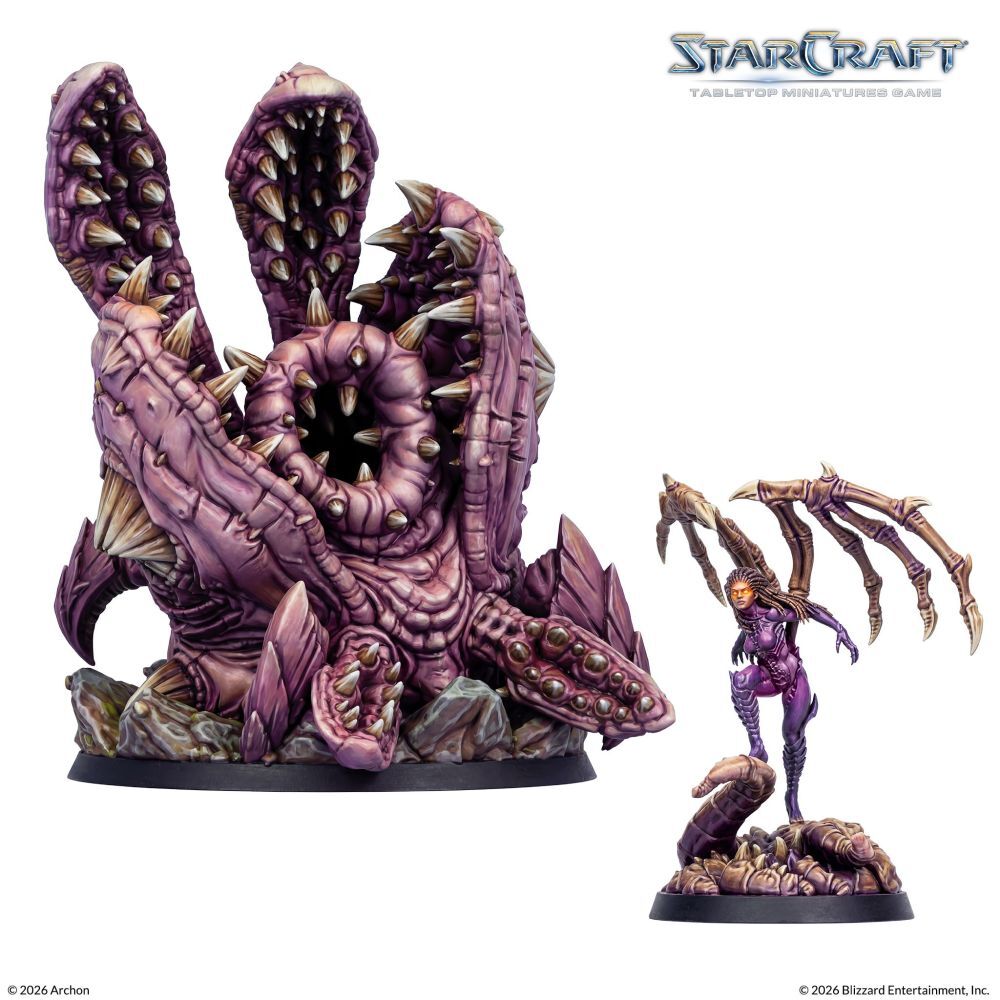 Starcraft Miniatures Games: Zerg - Kerrigan (Primal Kerrigan) - Hero Expansion Set [PRE-ORDER]