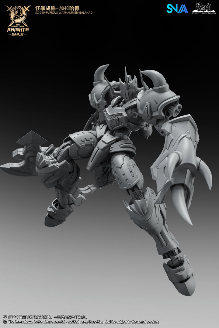 SNAA - 1/144 HG The Round Table Knights - Furious Warhammer Galahad [PRE-ORDER]