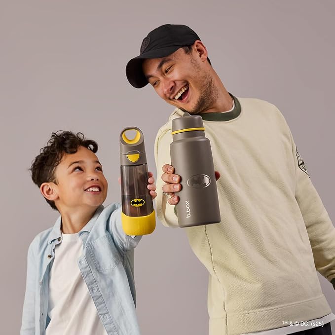 B.Box - Insulated Flip Top Bottle - Batman 1L
