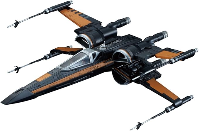 Bandai Star Wars -  1/72 Poe's X-Wing Fighter The Force Awakens Model Kit