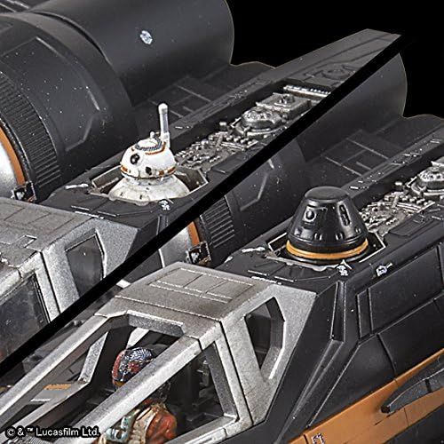 Bandai Star Wars -  1/72 Poe's X-Wing Fighter The Force Awakens Model Kit