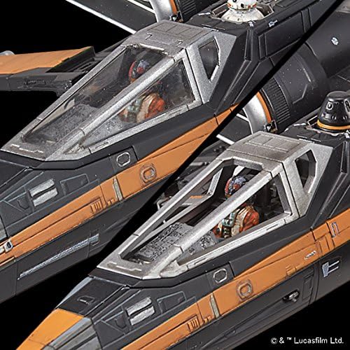 Bandai Star Wars -  1/72 Poe's X-Wing Fighter The Force Awakens Model Kit