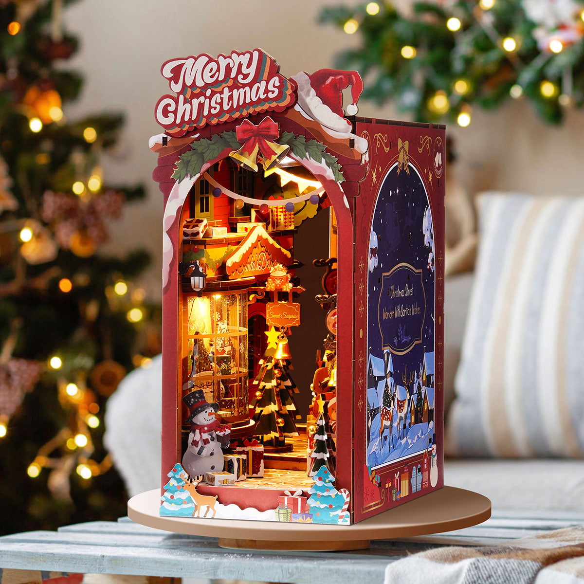 Rolife Christmas Street DIY Book Nook TGC06 – MetaLife