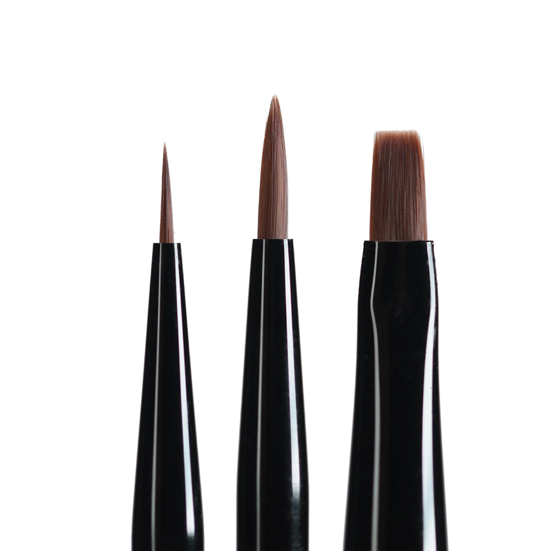 Ray Studio Model Kit Pointed & Flat Brush