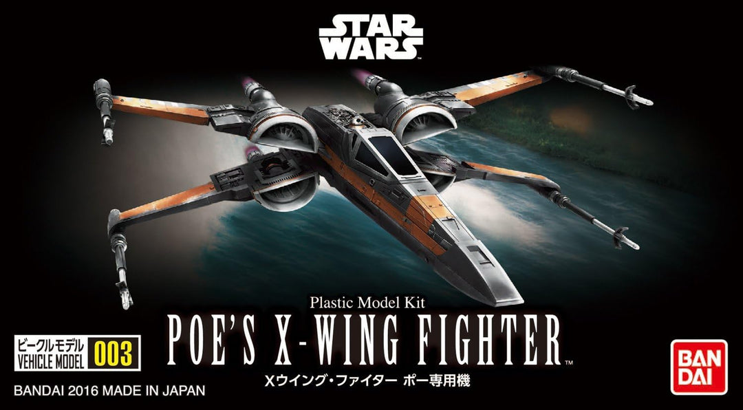 Bandai Star Wars -  Poe's X-Wing Fighter Model Kit