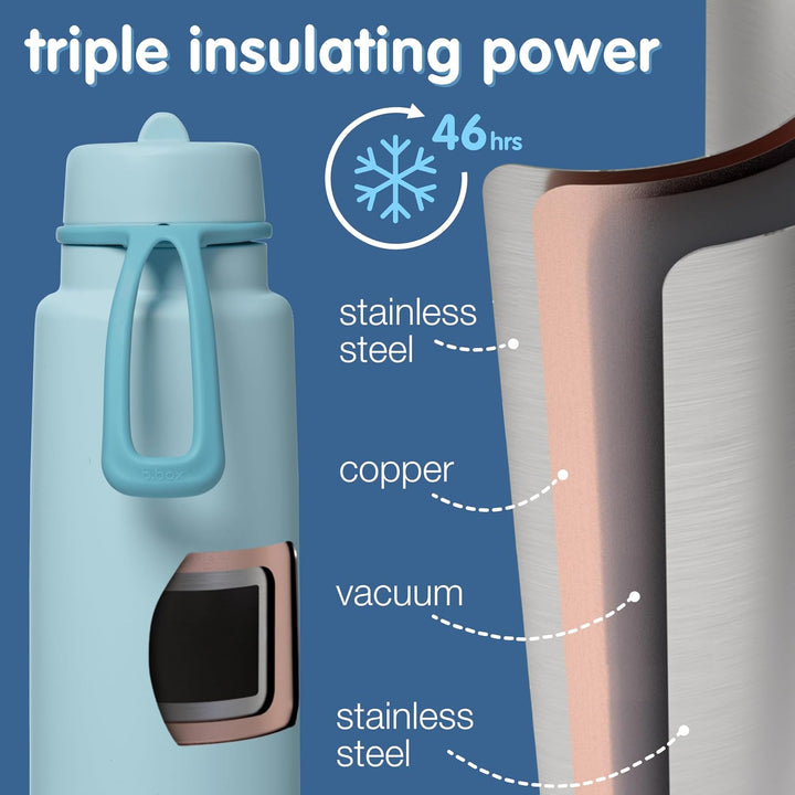 B.Box - Insulated Flip Top Bottle - Batman 1L