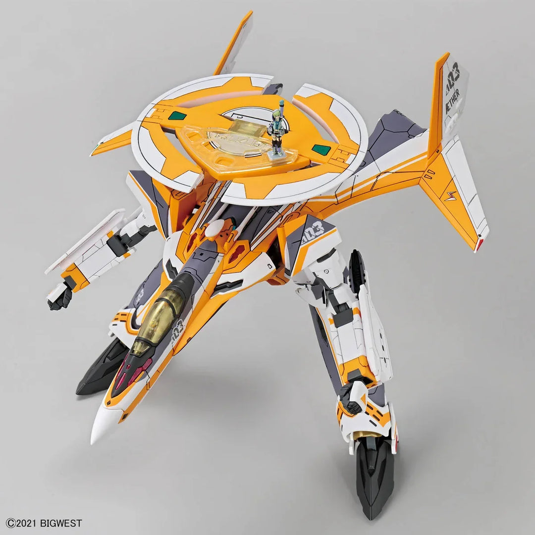 Macross - 1/100 HG VF-31E Siegfried (Chuck Mustang Use)