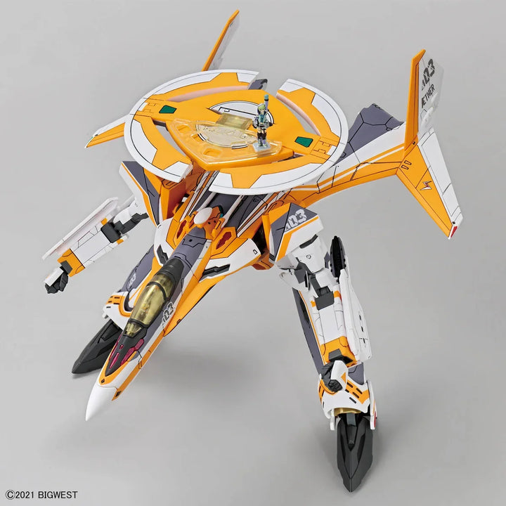 Macross - 1/100 HG VF-31E Siegfried (Chuck Mustang Use)