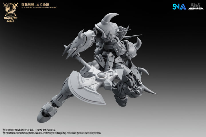 SNAA - 1/144 HG The Round Table Knights - Furious Warhammer Galahad [PRE-ORDER]