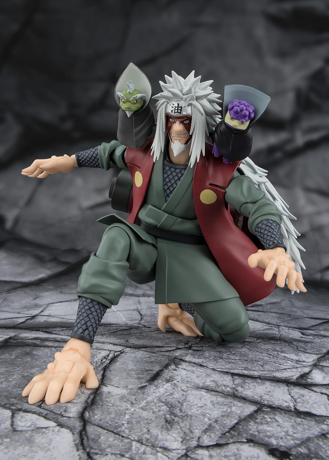 Naruto -  P-Bandai S.H.Figuarts JIRAIYA -Hidden Leaf Heroic Master Sage- (Sage Mode Set)