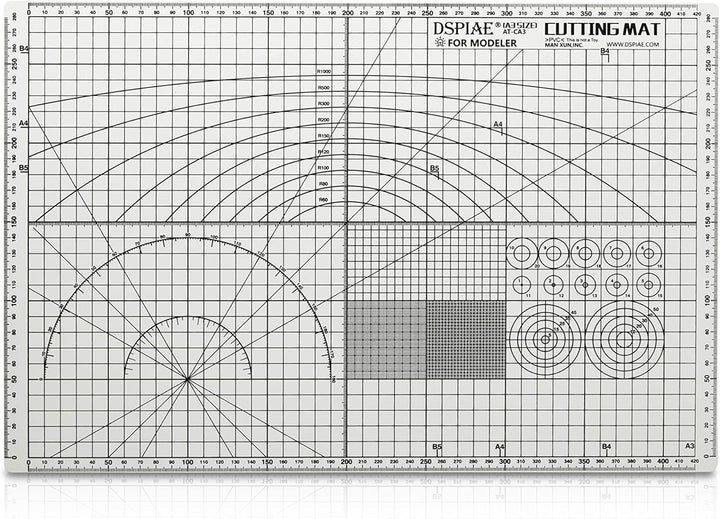 DSPIAE Double-Sided Model Cutting Mat A3