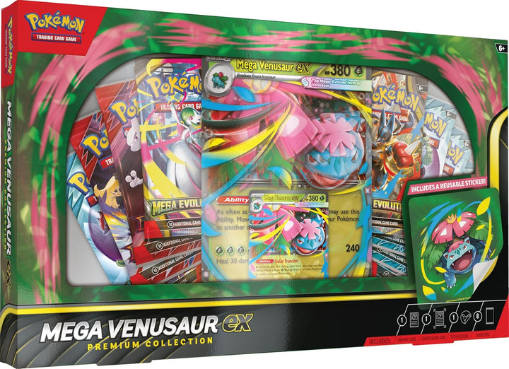 Pokemon TCG - Mega Venusaur ex Premium Collection Box