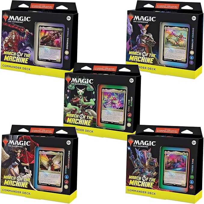 Magic The Gathering - March of the Machine Commander Decks
