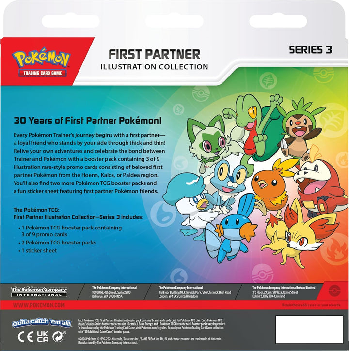 Pokemon TCG - First Partner Illustration Collection Series 3 [PRE-ORDER]