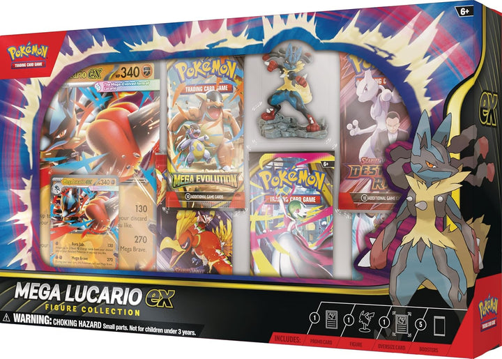 Pokemon TCG - Mega Lucario ex Figure Collection Box