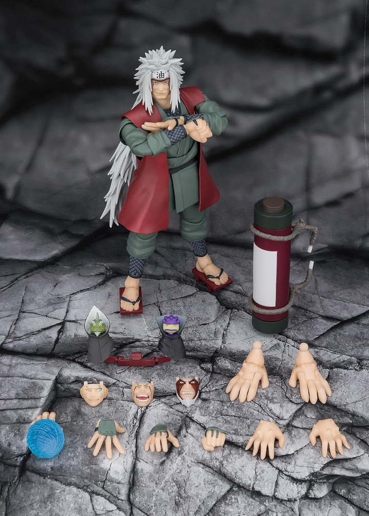 Naruto -  P-Bandai S.H.Figuarts JIRAIYA -Hidden Leaf Heroic Master Sage- (Sage Mode Set)
