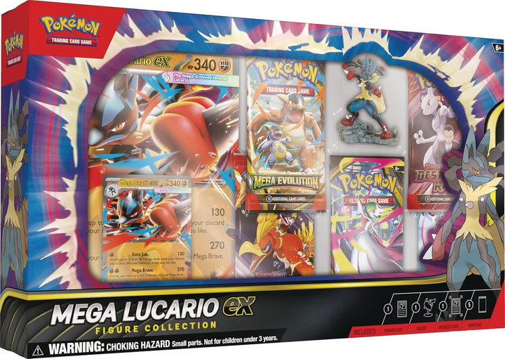Pokemon TCG - Mega Lucario ex Figure Collection Box