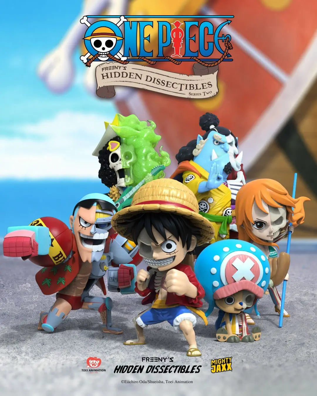 Mighty Jaxx - One Piece Freeny's Hidden Dissectibles (Series 2) Blind Box
