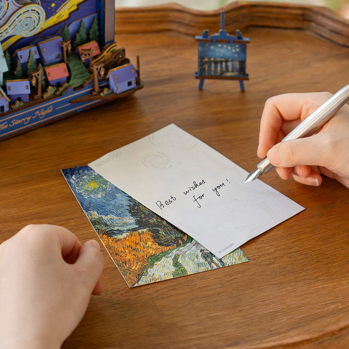 Rowood The Starry Night Wall Art 3D Wooden Puzzle TH003