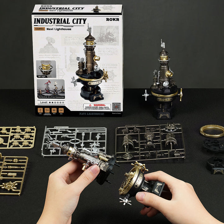 ROKR Navi Lighthouse Mechanical 3D Puzzle CGM01 [PRE-ORDER]