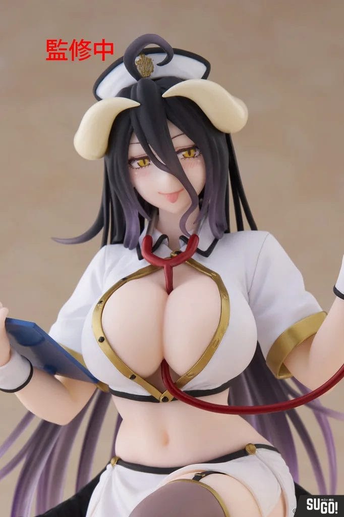 Taito - Overlord - Desktop Cute Figure Albedo (Nurse Version)