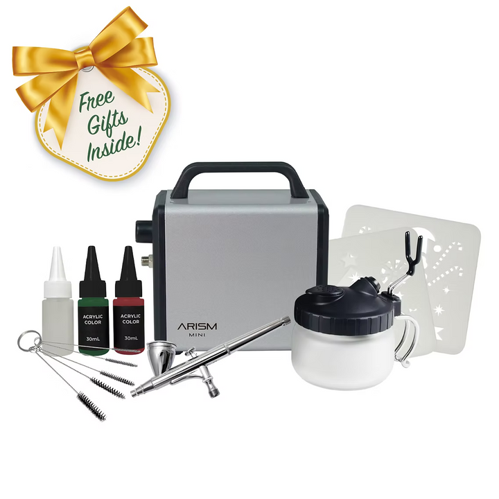 SPARMAX - Arism Mini Airbrushing Kit With MAX-3 Combo (Star Silver)