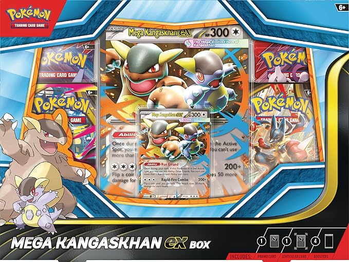 Pokemon TCG - Mega Kangaskhan ex Collection Box