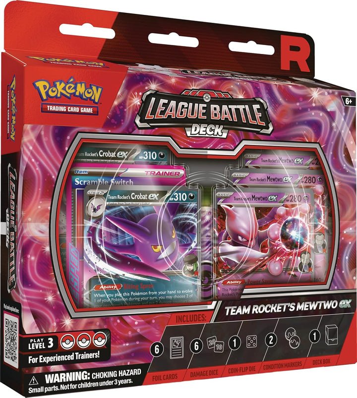 Pokemon TCG - Team Rocket’s Mewtwo ex League Battle Deck