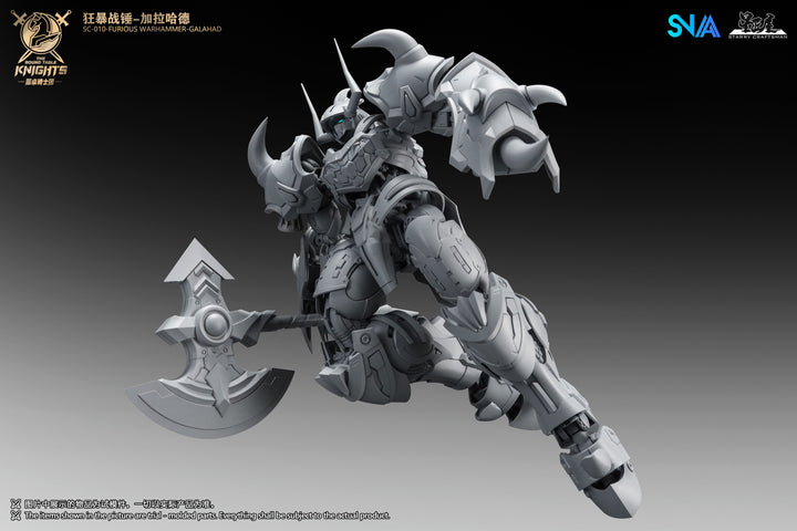 SNAA - 1/144 HG The Round Table Knights - Furious Warhammer Galahad [PRE-ORDER]
