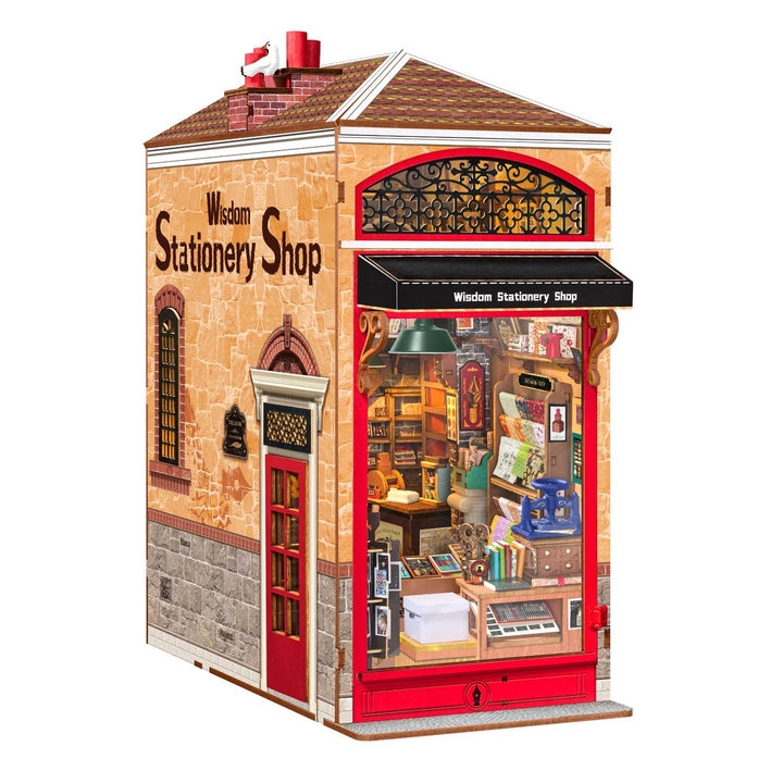 Rolife Wisdom Stationery Shop Book Nook TGB19