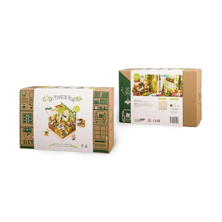 Rolife Miller's Garden DIY Miniature House Kit DG108