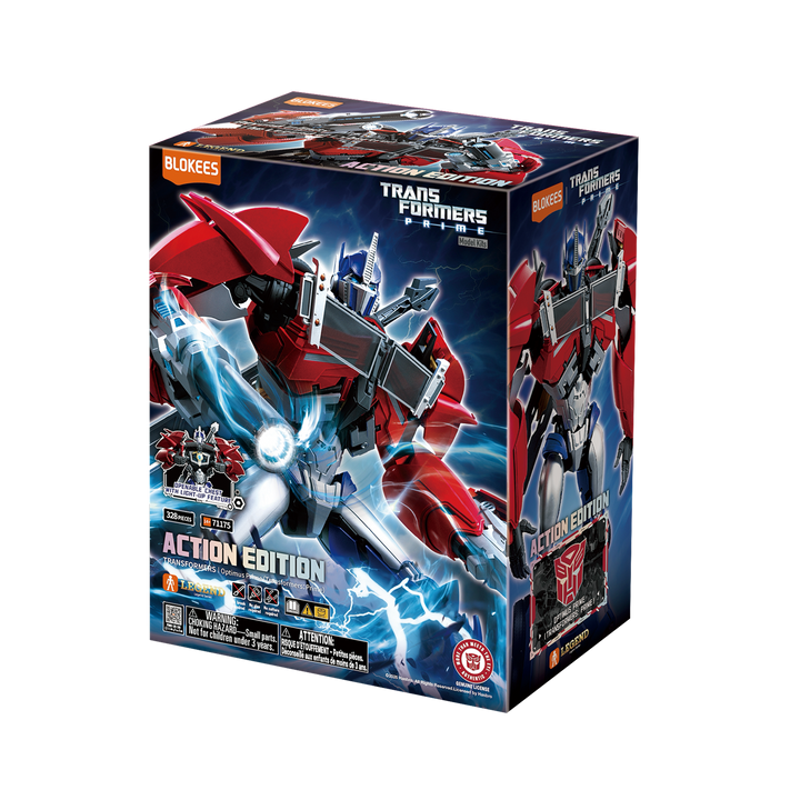 Blokees Transformers Optimus Prime Luminous Eyes AE06 Model Kit