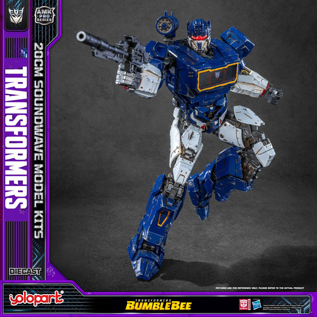 YOLOPARK - Transformers AMK PRO Series 20cm Soundwave Model Kit [PRE-ORDER]