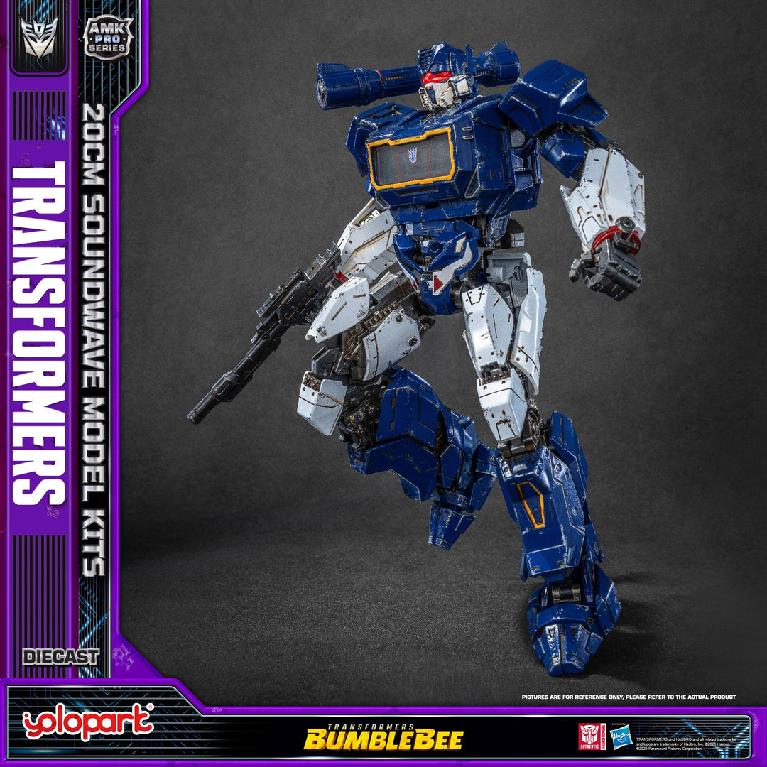 YOLOPARK - Transformers AMK PRO Series 20cm Soundwave Model Kit [PRE-ORDER]