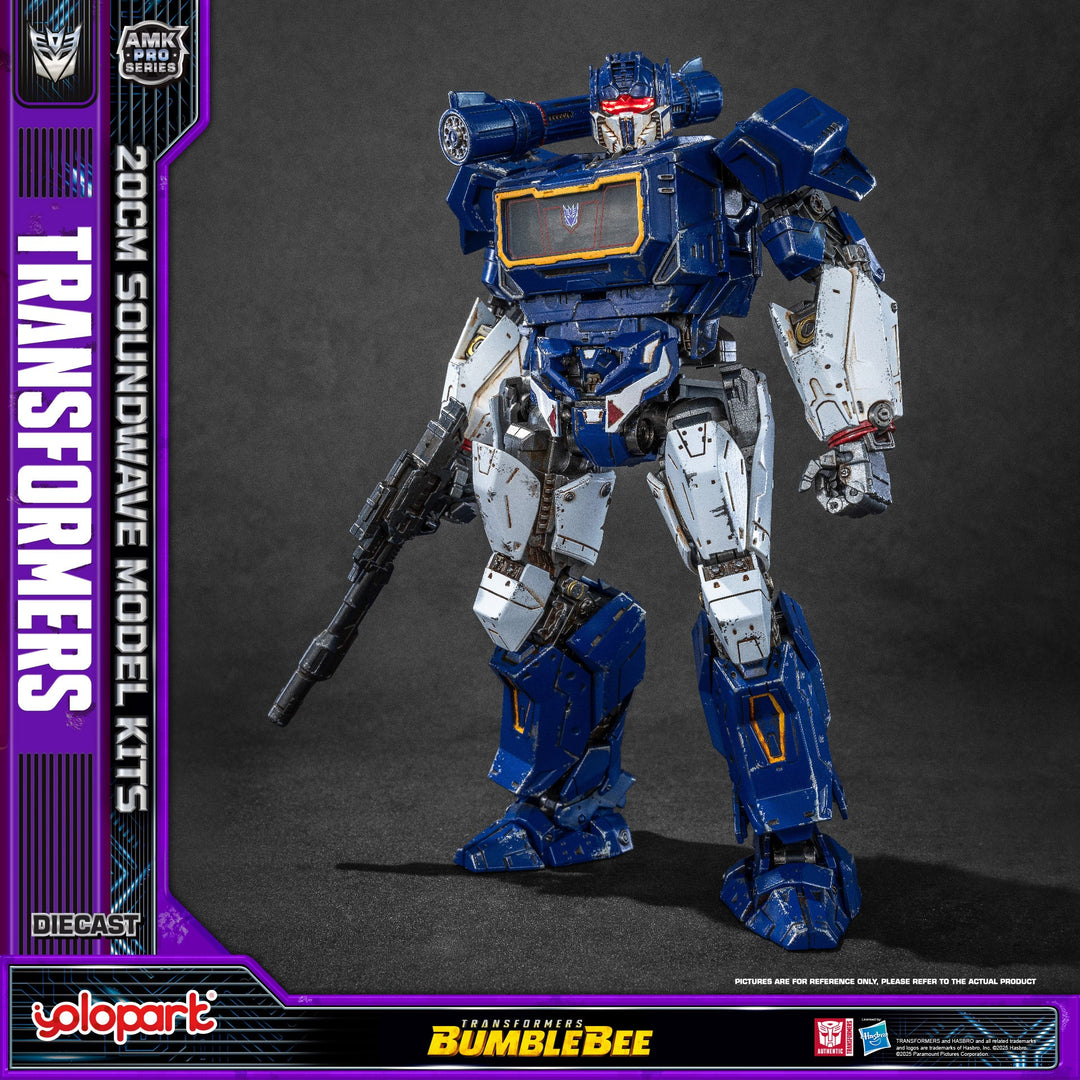 YOLOPARK - Transformers AMK PRO Series 20cm Soundwave Model Kit [PRE-ORDER]