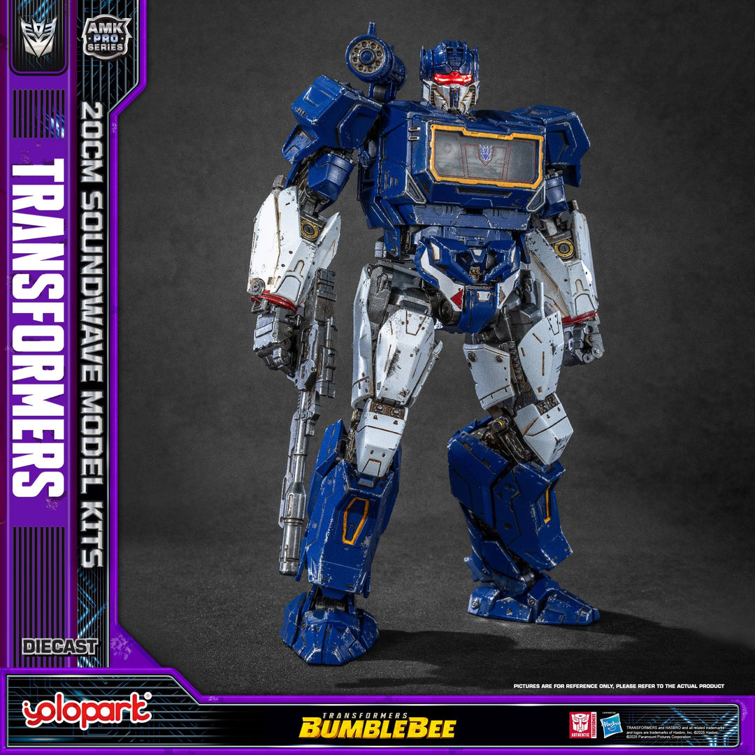 YOLOPARK - Transformers AMK PRO Series 20cm Soundwave Model Kit [PRE-ORDER]