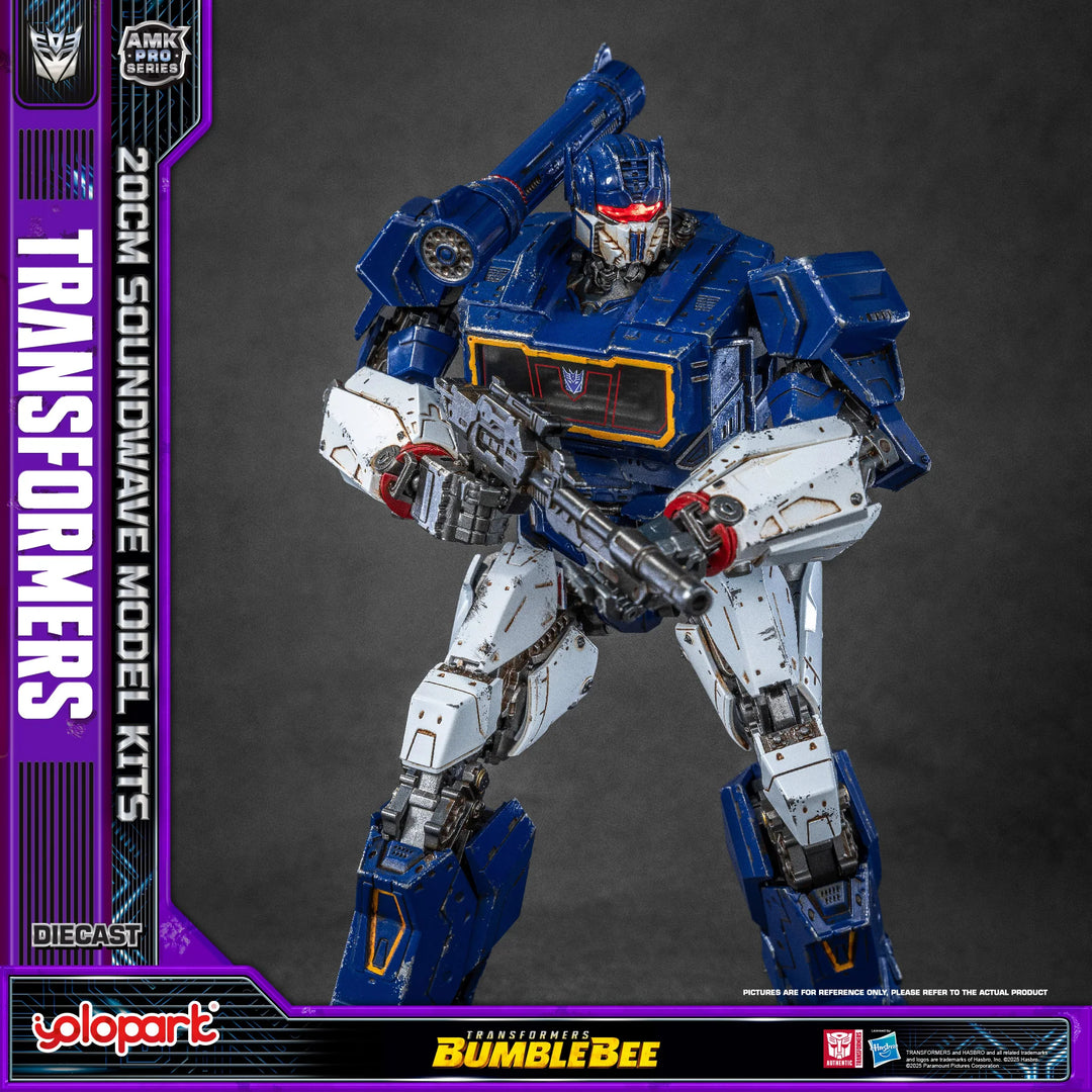 YOLOPARK - Transformers AMK PRO Series 20cm Soundwave Model Kit [PRE-ORDER]