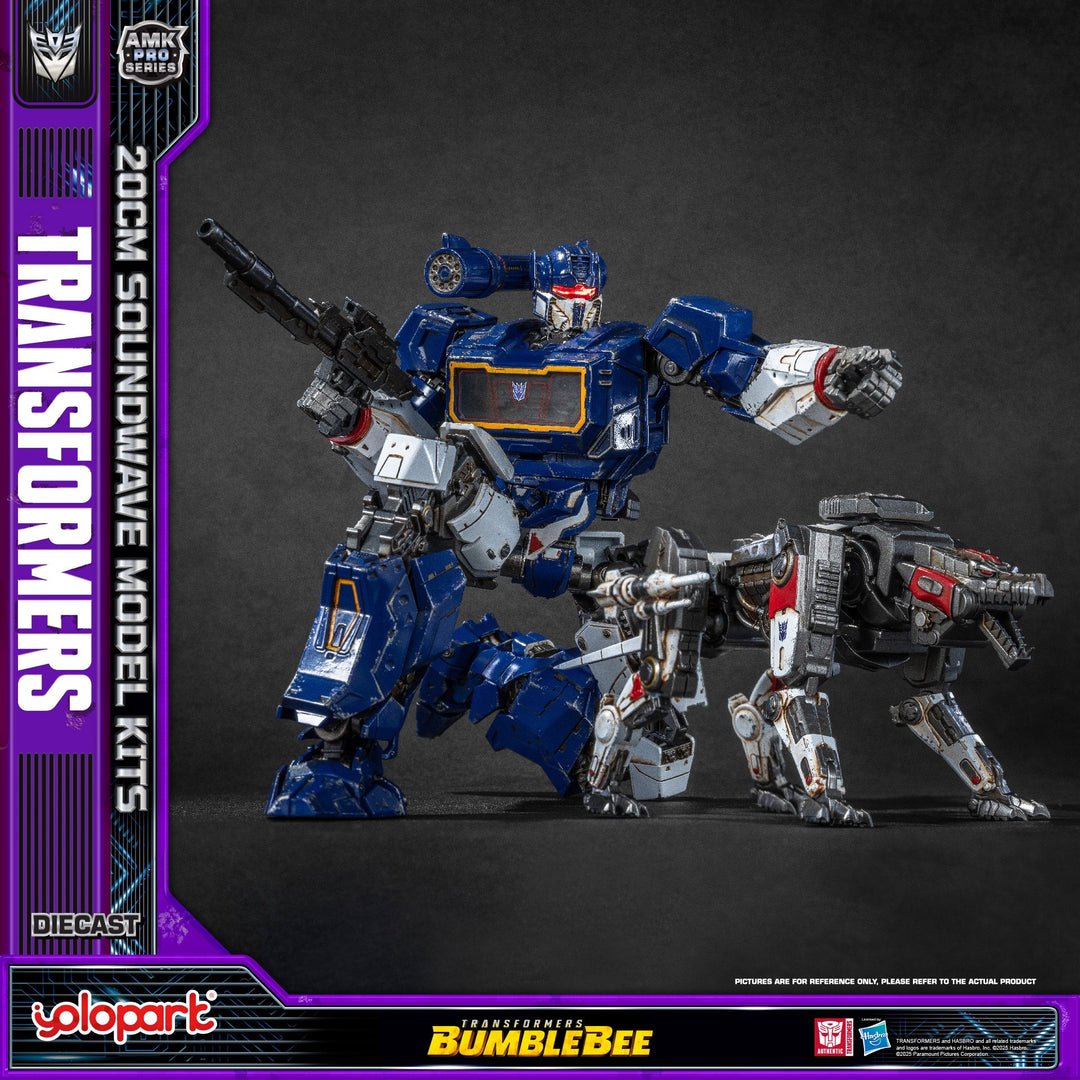 YOLOPARK - Transformers AMK PRO Series 20cm Soundwave Model Kit [PRE-ORDER]
