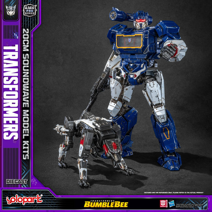 YOLOPARK - Transformers AMK PRO Series 20cm Soundwave Model Kit [PRE-ORDER]