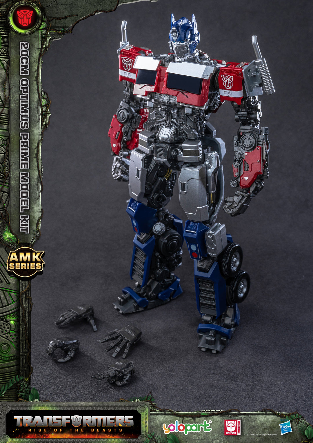 YOLOPARK - Transformers Rise of the Beasts 20cm Optimus Prime Model Kits