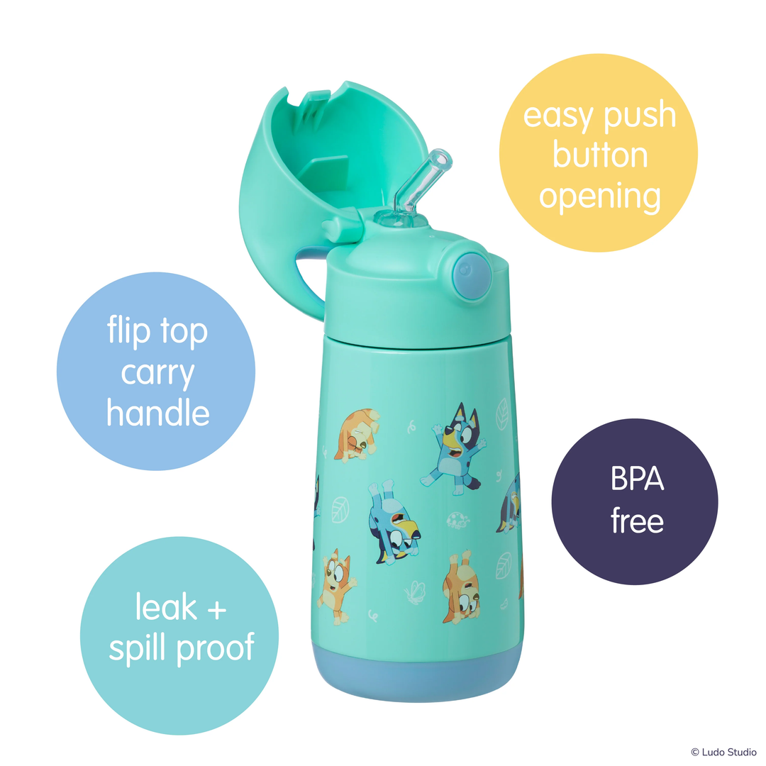 B.Box - Insulated Drink Bottle Bluey Playtime 350ml