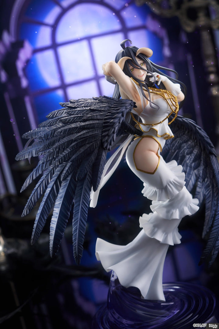 Taito - Overlord - T-most Figure Albedo (Pure White Devil Version) PVC Figure