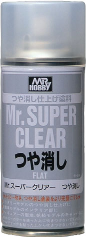 MR HOBBY - GSI Creos Mr.Super Clear Flat Spray B514