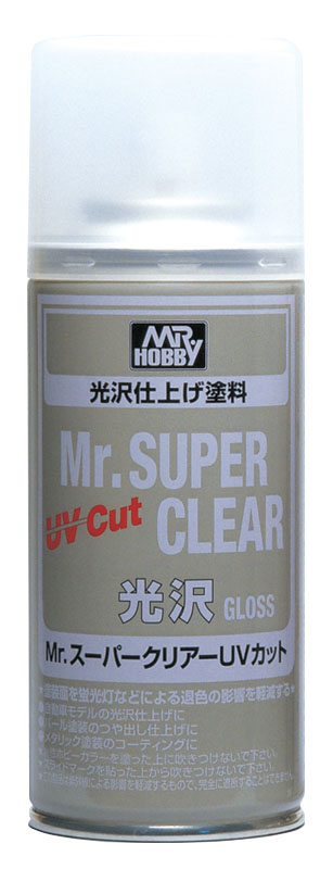 MR HOBBY - GSI Creos Mr. Super Clear UV Cut Gloss Spray B522