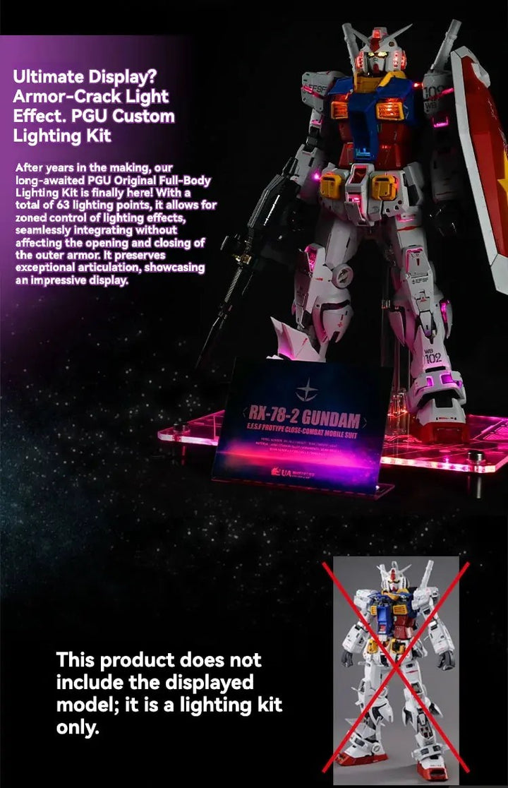 Unicorn & Art - Remote + LED Unit Only for PG 1/60 RX-78-2 GUNDAM