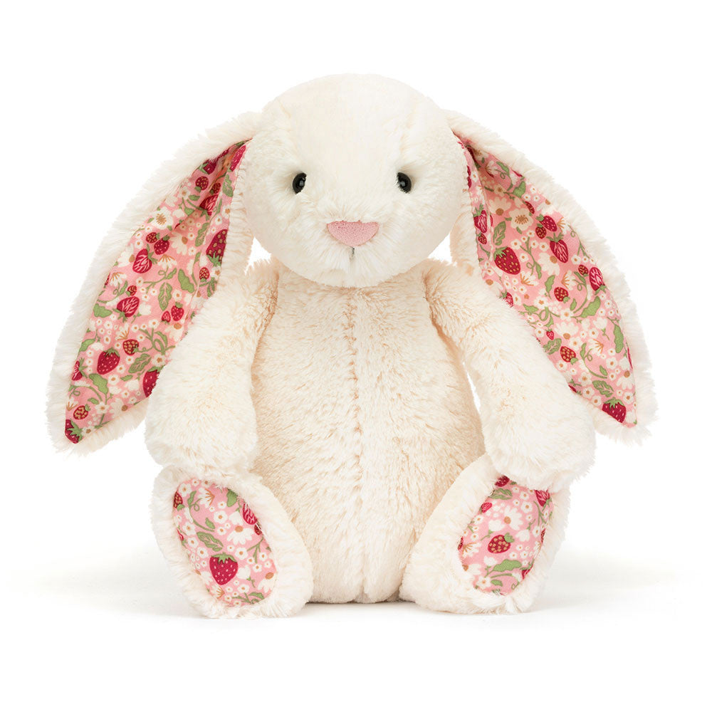 Jellycat Blossom Cream Bunny 'Berry' - Medium 31cm