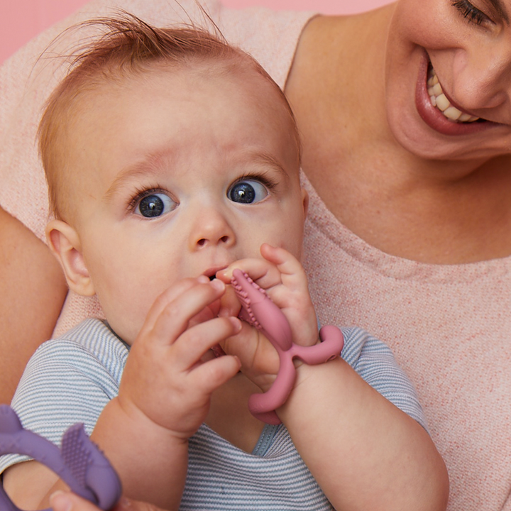 B.Box - Wrist Teether  Peony