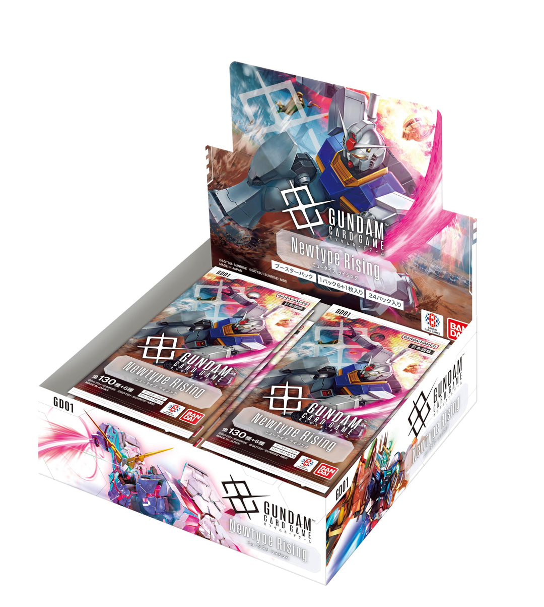 Bandai - Gundam Card Game Booster Box - Newtype Rising [GD01]